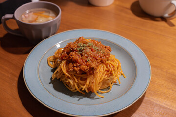 ミートソーススパゲッティ