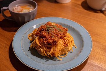 ミートソーススパゲッティ