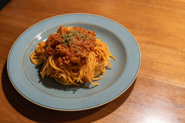 ミートソーススパゲッティ