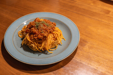 ミートソーススパゲッティ