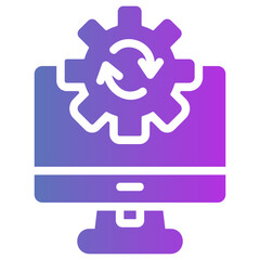 sofware Gradient icon