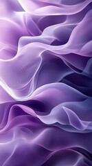 Obraz premium Abstract Purple Waves Flowing Elegantly
