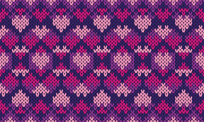 Seamless printable knitting patterns, wallpapers, ultra-high resolution raster illustrations, print-on-demand patterns.
