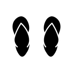 slipper glyph icon