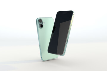 Modern smartphones mockup