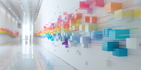 Math and Logarithmic Art in Motion: Abstract Data Patterns, Fractal Geometry, Algorithmic Visuals, Golden Ratio Aesthetics, Flowing Equations, Symmetry in Numbers, and Mathematical Creation.