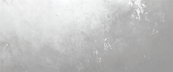 Vector white stone vintage rough polished concrete wall texture background.