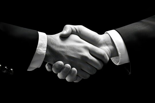 business handshake symbolizing teamwork and collaboration in mergers and acquisitions