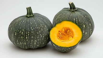 Pumpkin isolated on a white background