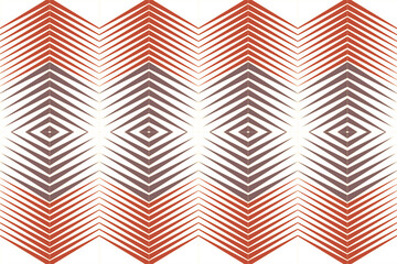  Minimalist Geometric Pattern with Orange and White vector background