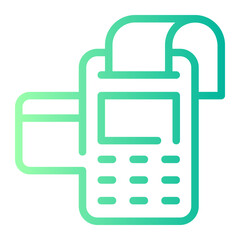 pos terminal gradient icon