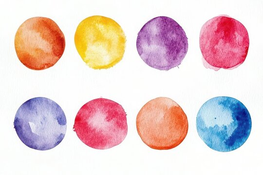 colorful watercolor backgrounds for marketing templates