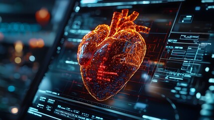 Health professionals gather at a global conference displaying cutting-edge medical devices and sharing innovative healthcare strategies. Collaborative and dynamic environment.