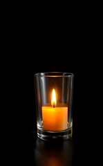 The Beauty of Candlelight Ultra-Detailed Glass Holder and Warm Glow