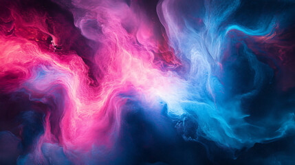 Abstract visuals blending neon lights and textured backgrounds.