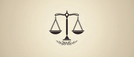 A black and white image of a scale with a chain hanging from it