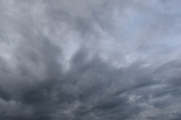 Fototapeta premium blue sky and white cloud background, cloudy in rainny season