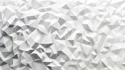 Grey and white polygon mosaic background for business and corporate use