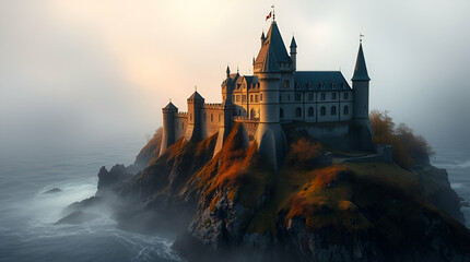 castle in the morning