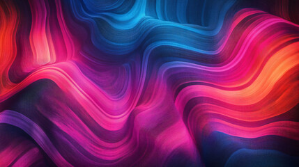 Obraz premium Abstract visuals blending neon lights and textured backgrounds.