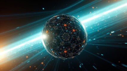 Orbital Abstract Title Sequence - Dynamic Color Explosion