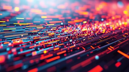 Obraz premium Removing Files: Digital Data Deletion, Clean Slate, Modern Abstract Art