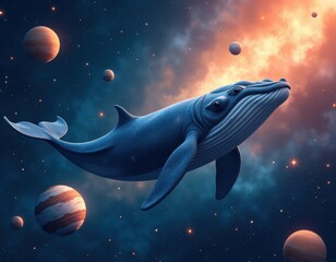 Space Whale: A Cosmic Journey Through the Universe