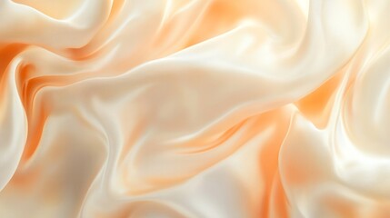 Obraz premium Soft Silk Fabric Texture in Warm Light for Elegant Backgrounds