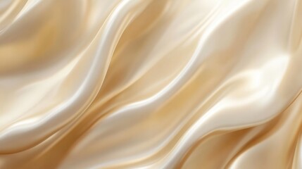 Obraz premium Soft Elegant Satin Fabric Texture with Flowing Wave Patterns