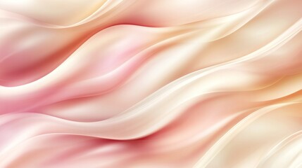 Obraz premium Soft Flowing Fabric Texture with Warm Creamy Tones and Shades