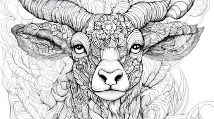 animal coloring page