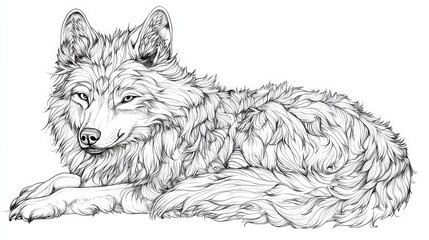 animal coloring page © Julia