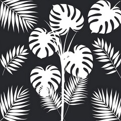 black and white pattern