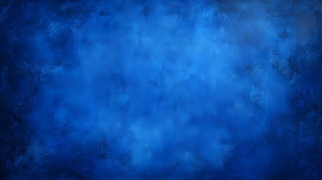 Bold royal blue clean background with soft fading edges
