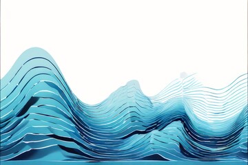 9 wave patterns follow melody