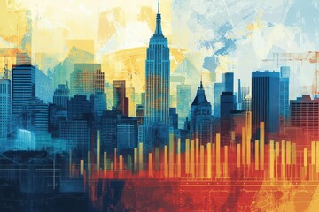 political economics with engaging graphics