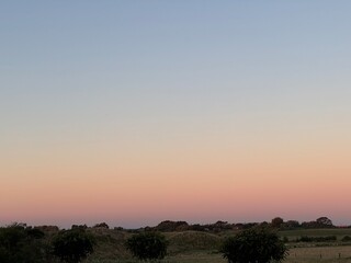 Fototapeta premium Sunset colours of the sky gradient 