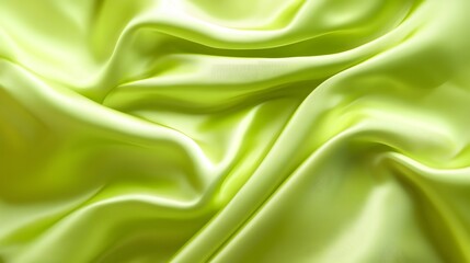Obraz premium Bright lime green color background with soft gradient edge