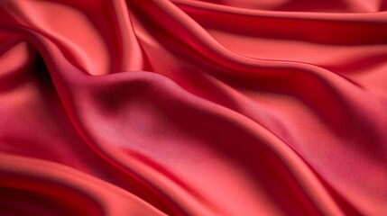 Fototapeta premium Bright cherry red solid color background with smooth fade