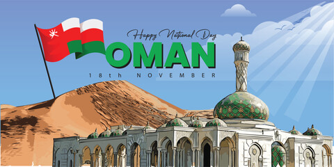 Happy National Day Oman 18 November