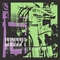 Concept design for streetwear illustration