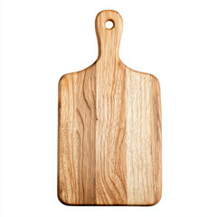 Natural wooden cutting board with unique grain pattern, perfect for kitchen use