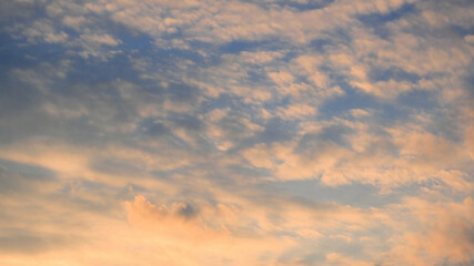 夕暮れの空