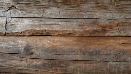 Weathered teak wood planks with natural grain texture suitable for backgrounds, textures, construction projects, rustic designs, and woodworking themes