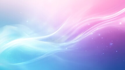 Abstract Pastel Wave Background Design Featuring Flowing Lines