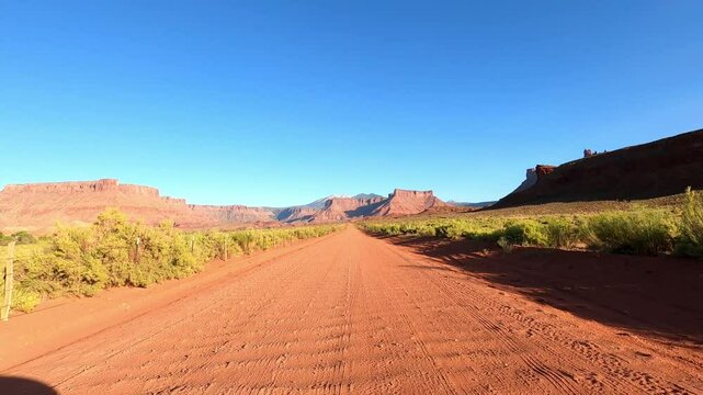 Utah Driving 2099 Moab