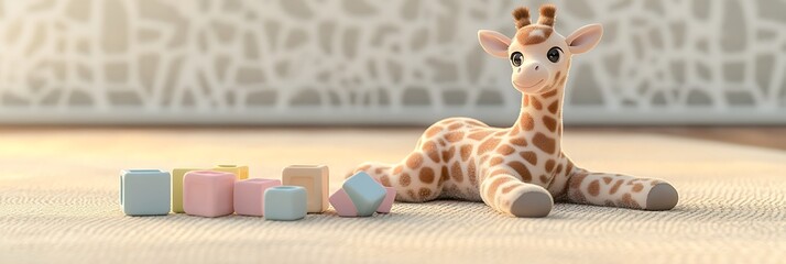 Fototapeta premium Baby Toys That Delight