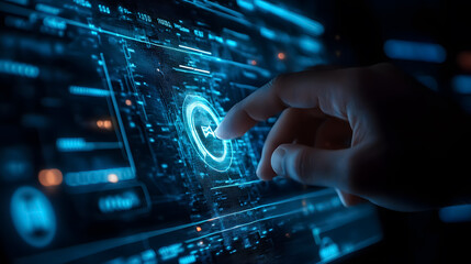 User entering login credentials, highlighting cyber security and data protection for secure internet access
