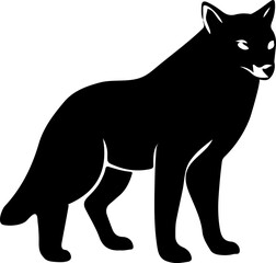 black cat silhouette