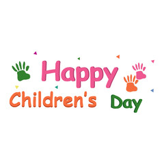 Fototapeta premium Happy Children's day